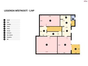 Prodej rodinného domu, Březí, Mládežnická, 163 m2