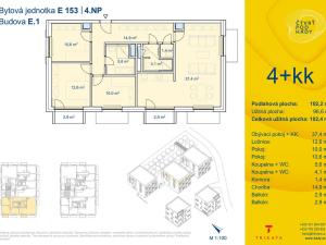 Prodej bytu 4+kk, Brno, 96 m2