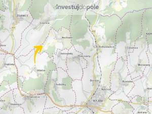 Prodej pozemku, Nechvalín, 1248 m2