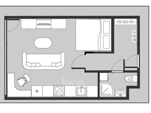Prodej bytu 1+kk, Praha - Holešovice, U měšťanského pivovaru, 38 m2
