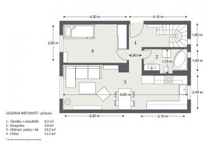 Prodej bytu 3+kk, Klecany, Spojovací, 111 m2