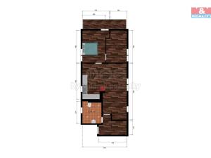 Pronájem bytu 3+kk, Mukařov - Srbín, Šípková, 72 m2