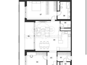 Prodej bytu 3+kk, Plzeň, Kamenická, 134 m2