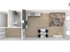 Prodej bytu 1+kk, Plzeň - Severní Předměstí, alej Svobody, 47 m2
