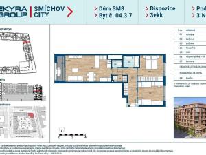 Prodej bytu 3+kk, Praha, Šiklové, 76 m2