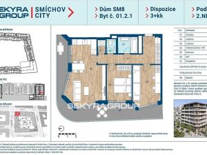 Prodej bytu 3+kk, Praha, Šiklové, 76 m2