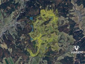 Prodej podílu lesa, Luhačovice, 11411 m2