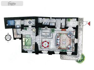 Pronájem bytu 2+kk, Praha - Malá Strana, Vlašská, 92 m2