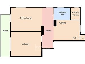 Prodej bytu 2+kk, Praha - Vokovice, Nad tratí, 72 m2