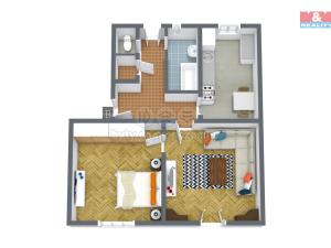 Prodej bytu 2+1, Horní Slavkov, Dlouhá, 59 m2