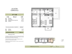 Prodej bytu 2+kk, Brno, Faměrovo náměstí, 62 m2