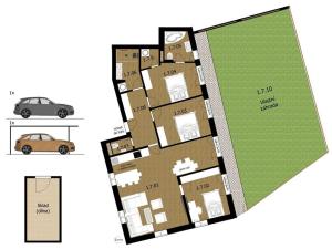 Prodej bytu 4+kk, Vimperk, 100 m2