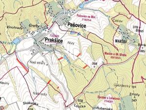 Prodej pole, Prakšice, 15325 m2