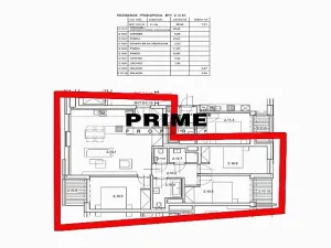 Pronájem bytu 4+kk, Praha - Žižkov, Prokopova, 91 m2
