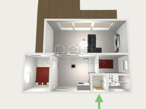 Prodej rodinného domu, Panenské Břežany, Strmá, 73 m2