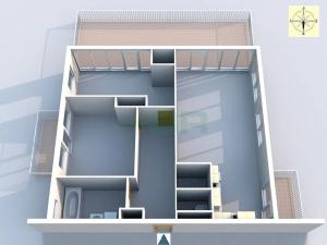 Pronájem bytu 3+kk, Praha - Střížkov, Zásadská, 131 m2