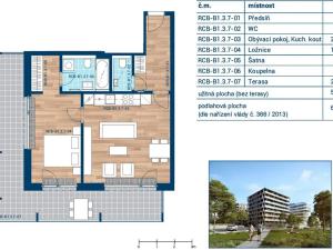 Pronájem bytu 2+kk, Praha - Karlín, Sokolova, 60 m2