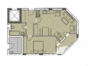 Prodej bytu 2+kk, Obzor, Bulharsko, 65 m2