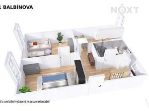 Pronájem bytu 2+1, Šumperk, Balbínova, 54 m2