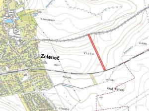 Prodej pole, Zeleneč, 2708 m2