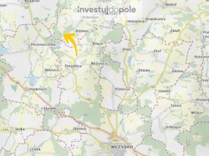 Prodej lesa, Hrazany - Klisinec, 2460 m2
