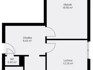 Pronájem bytu 3+1, Klatovy, U Retexu, 61 m2