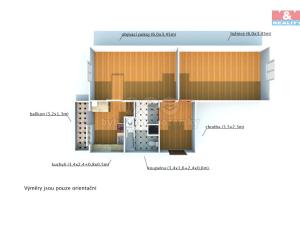 Prodej bytu 2+1, České Budějovice - České Budějovice 3, Staroměstská, 68 m2
