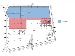 Pronájem obchodního prostoru, Kolín, Havlíčkova, 541 m2