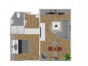 Pronájem bytu 2+kk, Praha - Žižkov, Ježkova, 45 m2