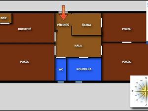 Pronájem bytu 3+1, České Budějovice, Jeronýmova, 108 m2