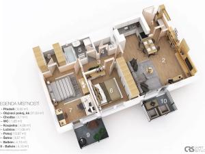 Prodej bytu 3+kk, Brno, 68 m2