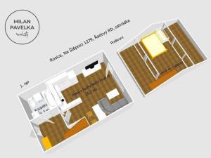 Prodej bytu 1+kk, Rosice, Na Štěpnici, 68 m2