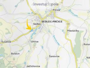 Prodej komerčního pozemku, Sedlec-Prčice - Sedlec, Dr. E. Beneše, 526 m2