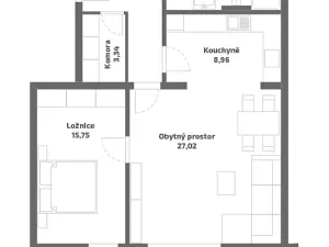 Pronájem bytu 2+kk, Prachatice, Slunečná, 70 m2