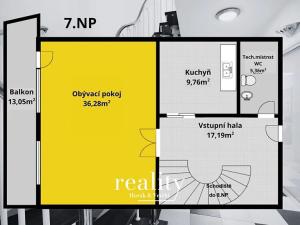 Pronájem bytu 4+1, Brno, Příkop, 181 m2
