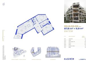 Pronájem bytu 3+kk, Praha - Strašnice, Ramonova, 88 m2