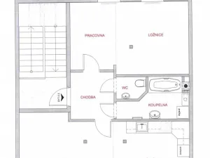 Pronájem bytu 2+kk, Brno, Nopova, 66 m2