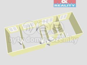 Prodej bytu 3+1, Milevsko, Čs. armády, 68 m2