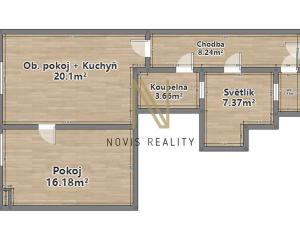 Prodej bytu 2+kk, Plzeň, Dominikánská, 50 m2