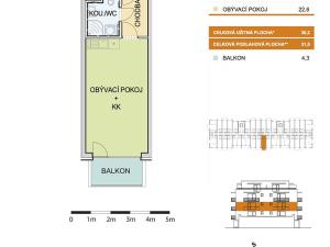 Prodej bytu 1+kk, Olomouc - Řepčín, Aloise Rašína, 31 m2