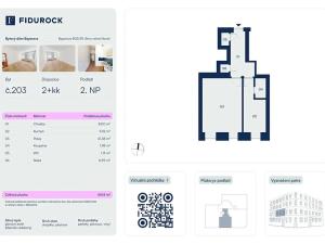 Prodej bytu 2+kk, Brno, Bayerova, 44 m2