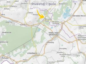 Prodej pole, Moravský Písek, 571 m2
