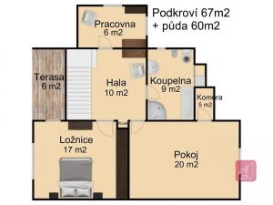 Prodej rodinného domu, Brno, Fügnerova, 226 m2