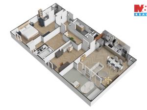 Prodej bytu 4+kk, Praha - Ruzyně, 107 m2