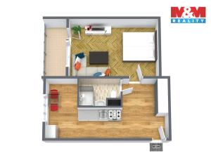 Prodej bytu 1+1, Sokolov, Švabinského, 47 m2