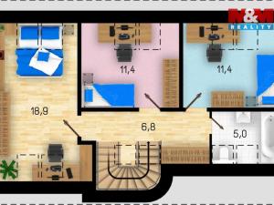 Prodej rodinného domu, Třemošná - Záluží, 110 m2