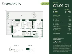Prodej bytu 3+kk, Praha - Vinoř, Mladoboleslavská, 72 m2