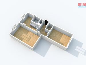 Prodej bytu 2+1, Teplice, Fügnerova, 63 m2