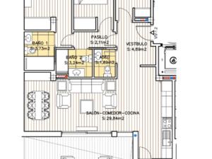 Prodej bytu 4+kk, Almería, Španělsko, 77 m2