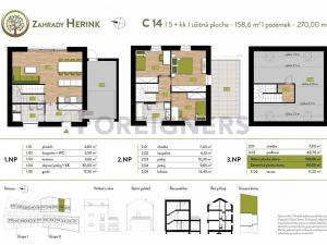 Pronájem rodinného domu, Herink, 159 m2